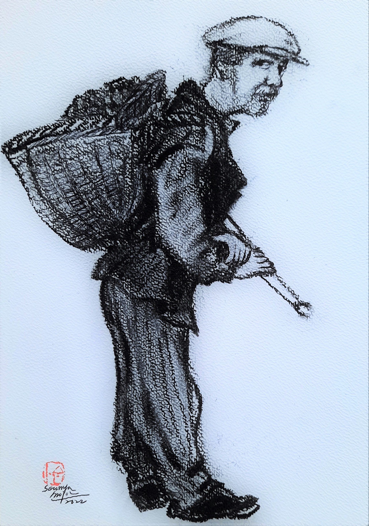 Sounya Whang, Portrait Paysan Sounya Whang, Portrait Paysan