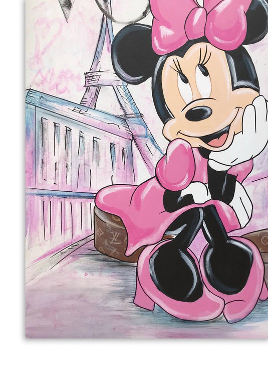 Mickey Mouse - Louis Vuitton Painting by Artash Hakobyan