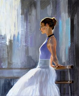 At the ballet classes, Serghei Ghetiu