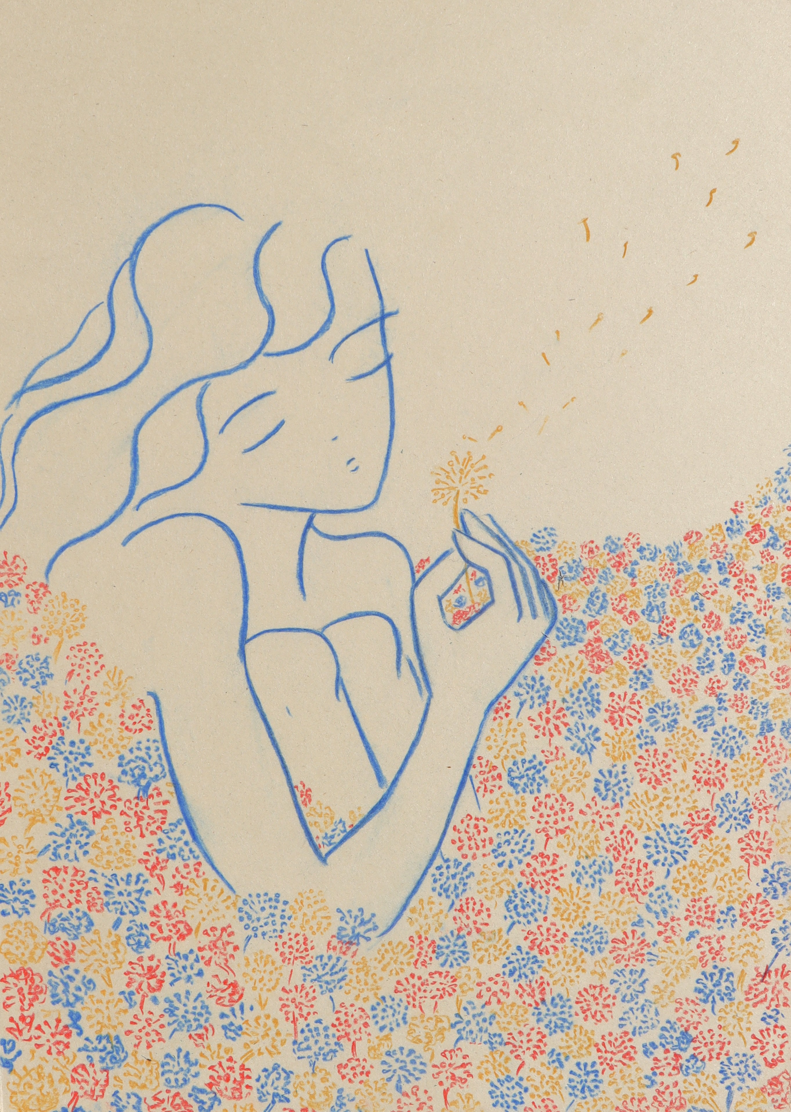 Gabrielle Rul, Flower bath Gabrielle Rul, Flower bath
