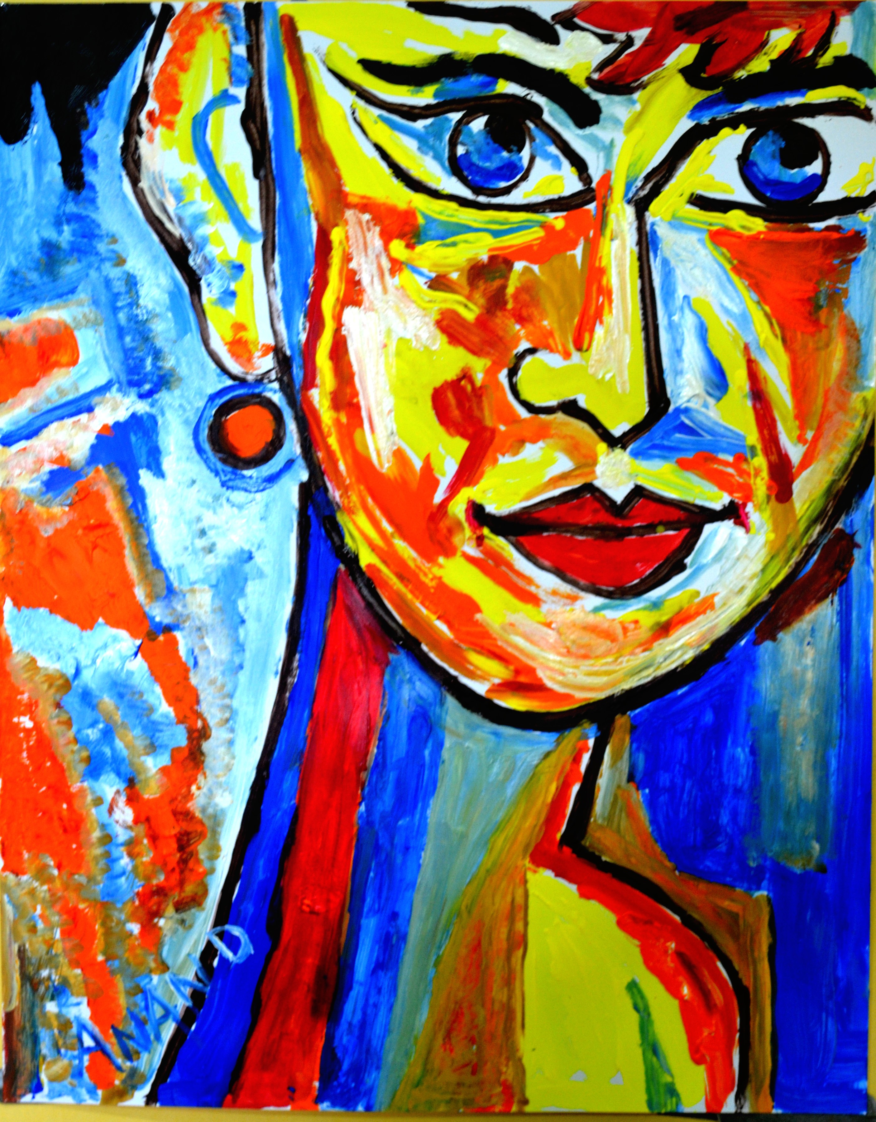 Anand Manchiraju, Abstract Expression-1 Anand Manchiraju, Abstract Expression-1