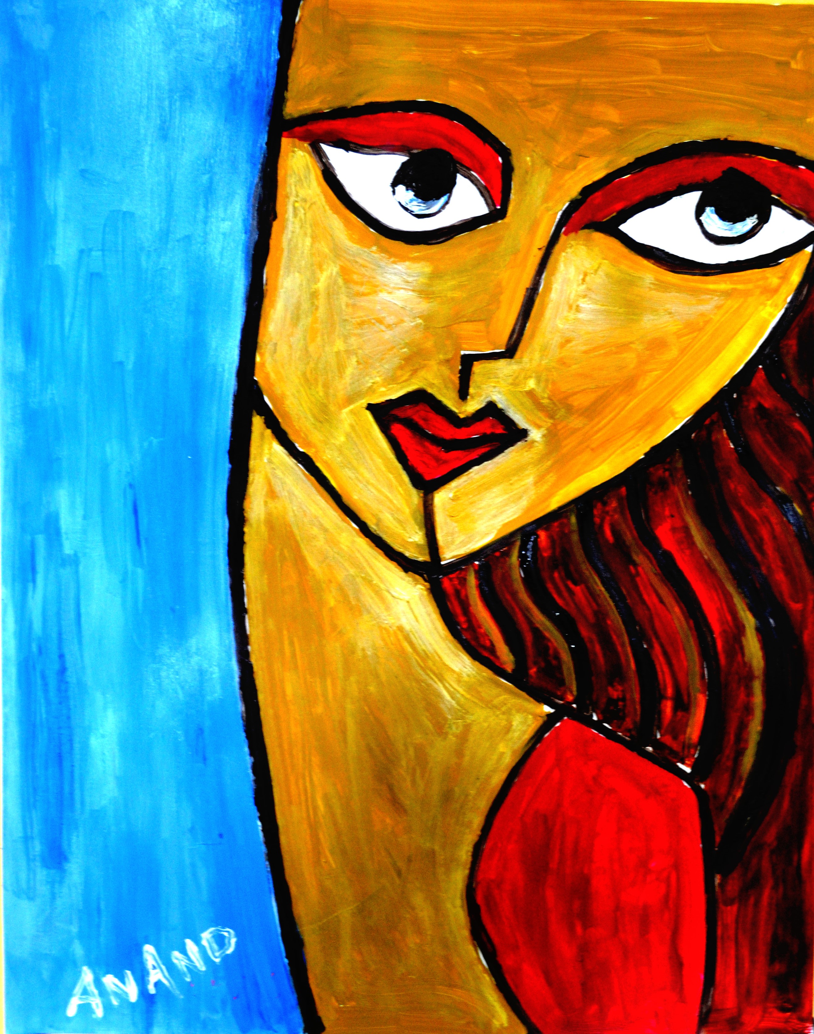 Anand Manchiraju, Abstract Expression-2 Anand Manchiraju, Abstract Expression-2