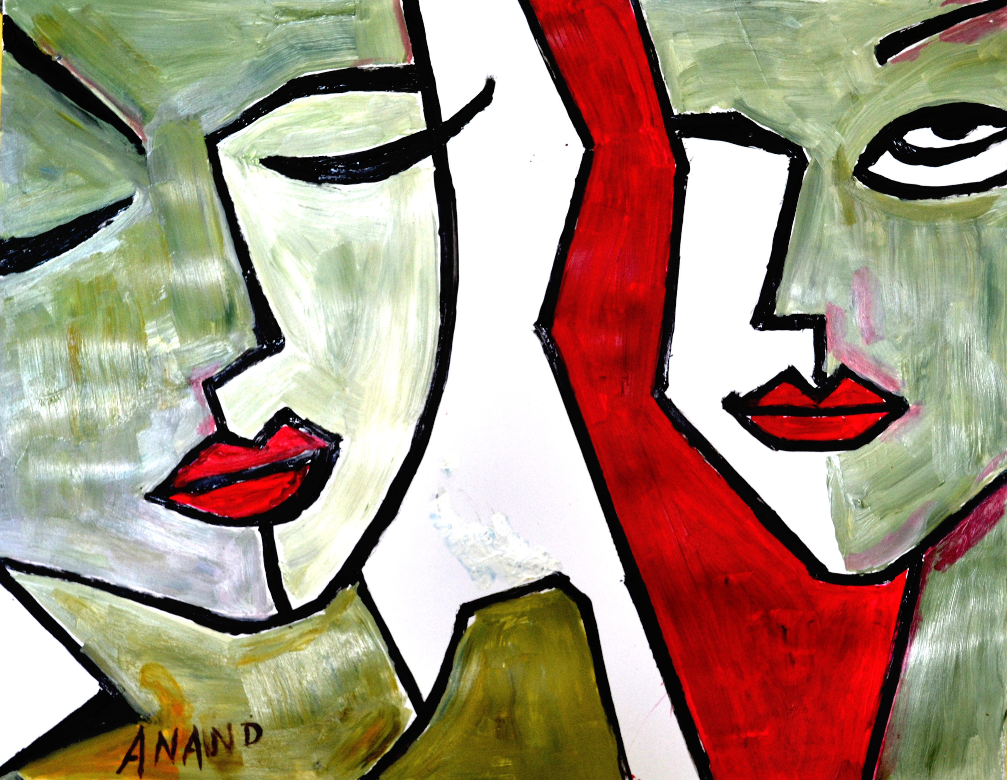 Anand Manchiraju, Abstract Expression-4 Anand Manchiraju, Abstract Expression-4