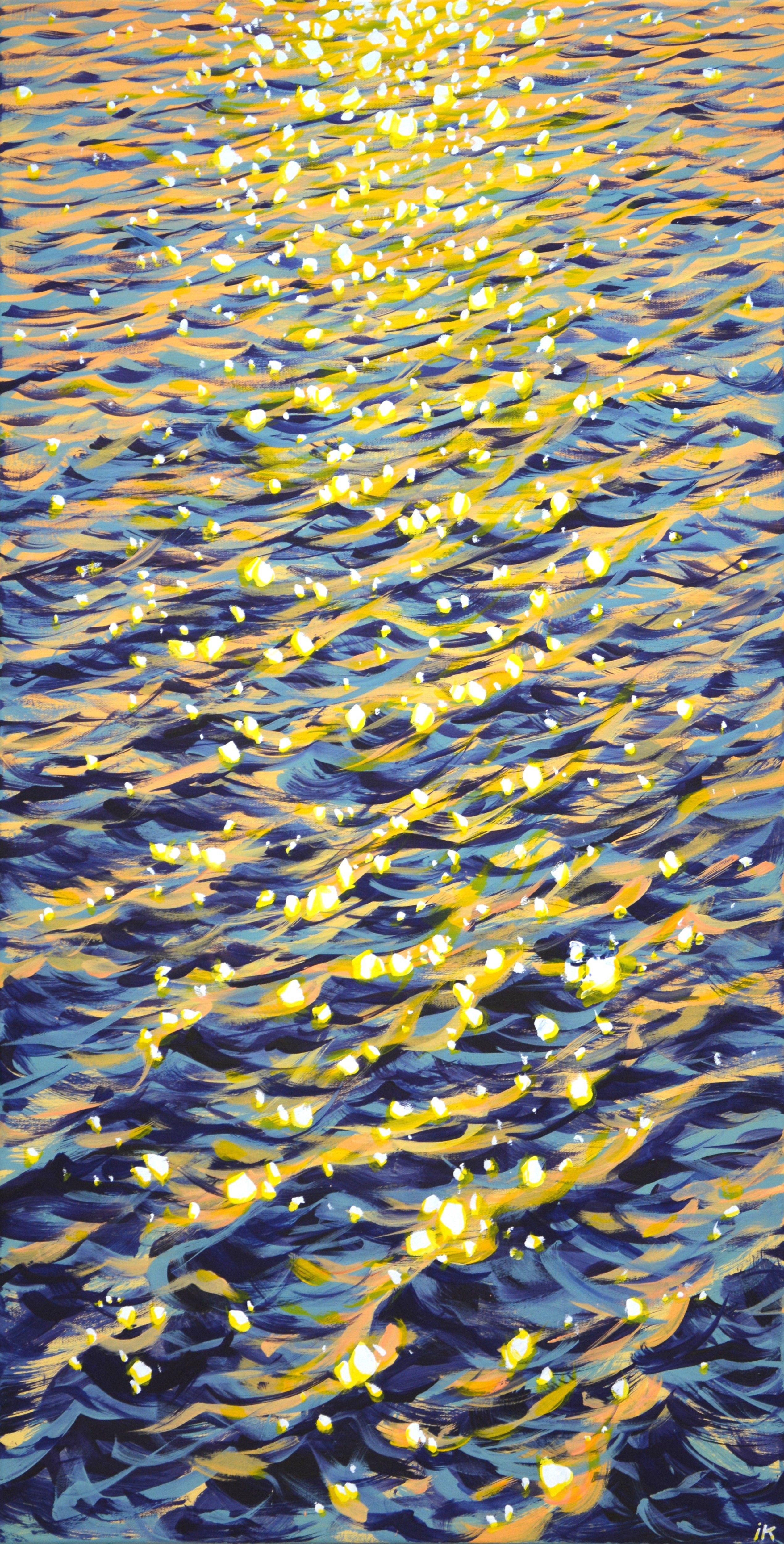 Iryna Kastsova, Sunset. Glare on the water. Iryna Kastsova, Sunset. Glare on the water.
