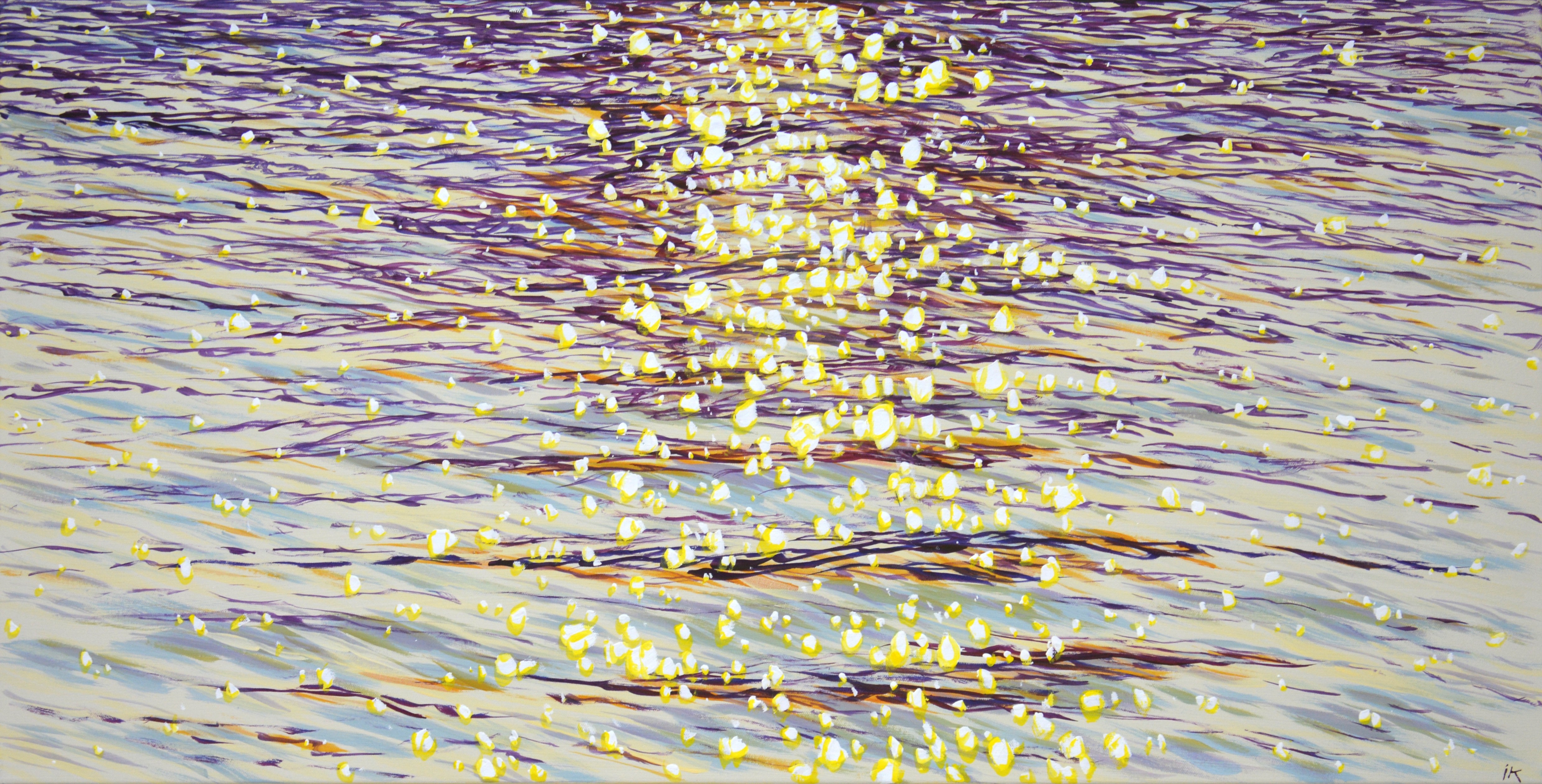 Iryna Kastsova, Golden sparks of the ocean. Iryna Kastsova, Golden sparks of the ocean.