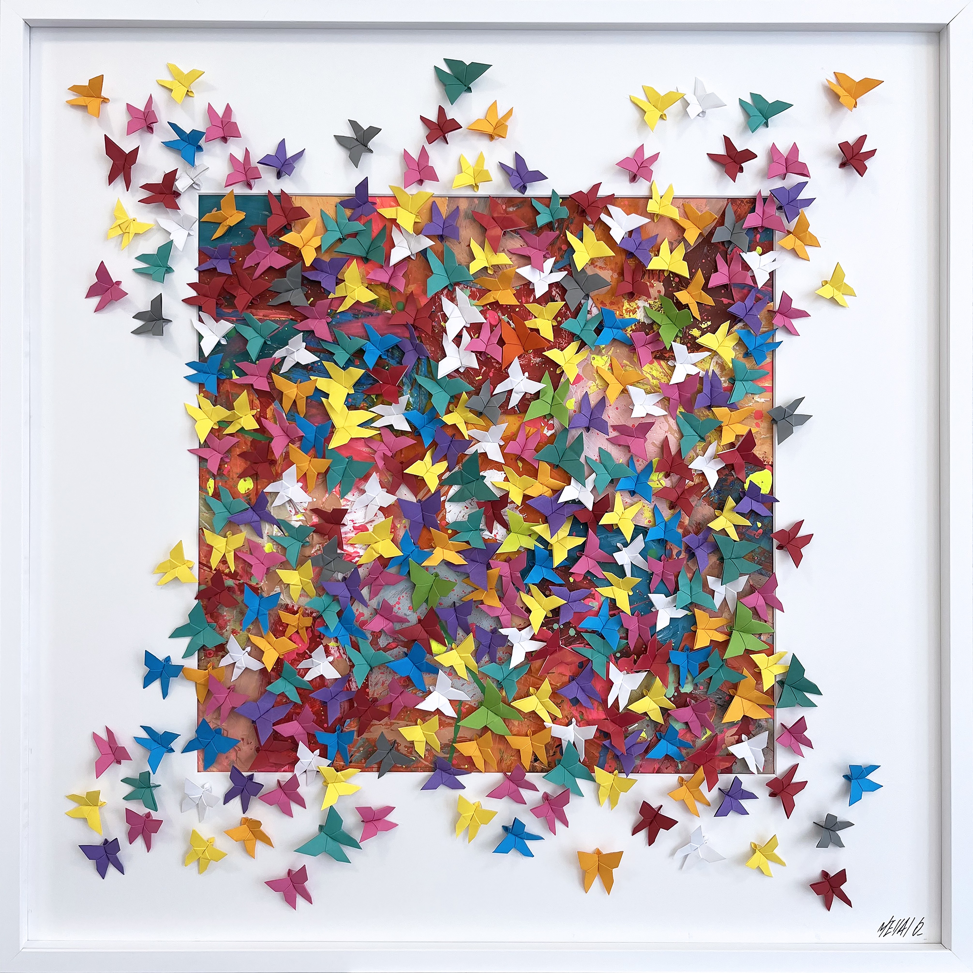 Olivier Messas, Des papillons dans le ventre... (Origami 2022) Olivier Messas, Des papillons dans le ventre... (Origami 2022)