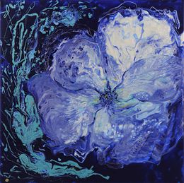 Peinture, Alpine poppy, Olena Smal