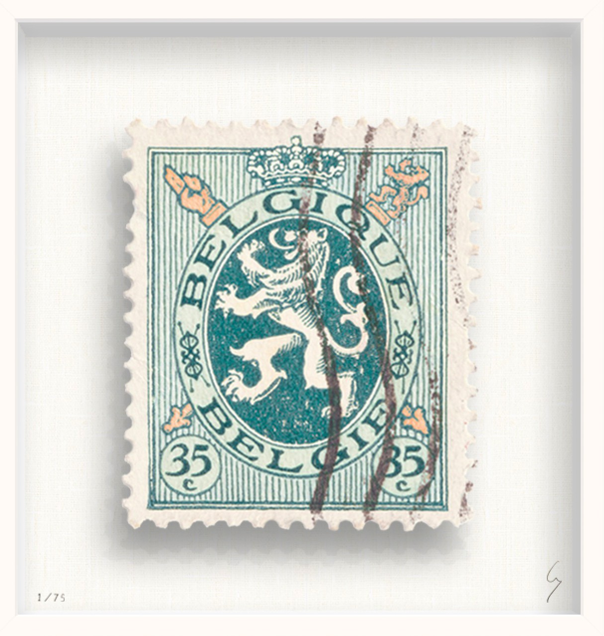 Guy Gee, Stamp Belgium Guy Gee, Stamp Belgium
