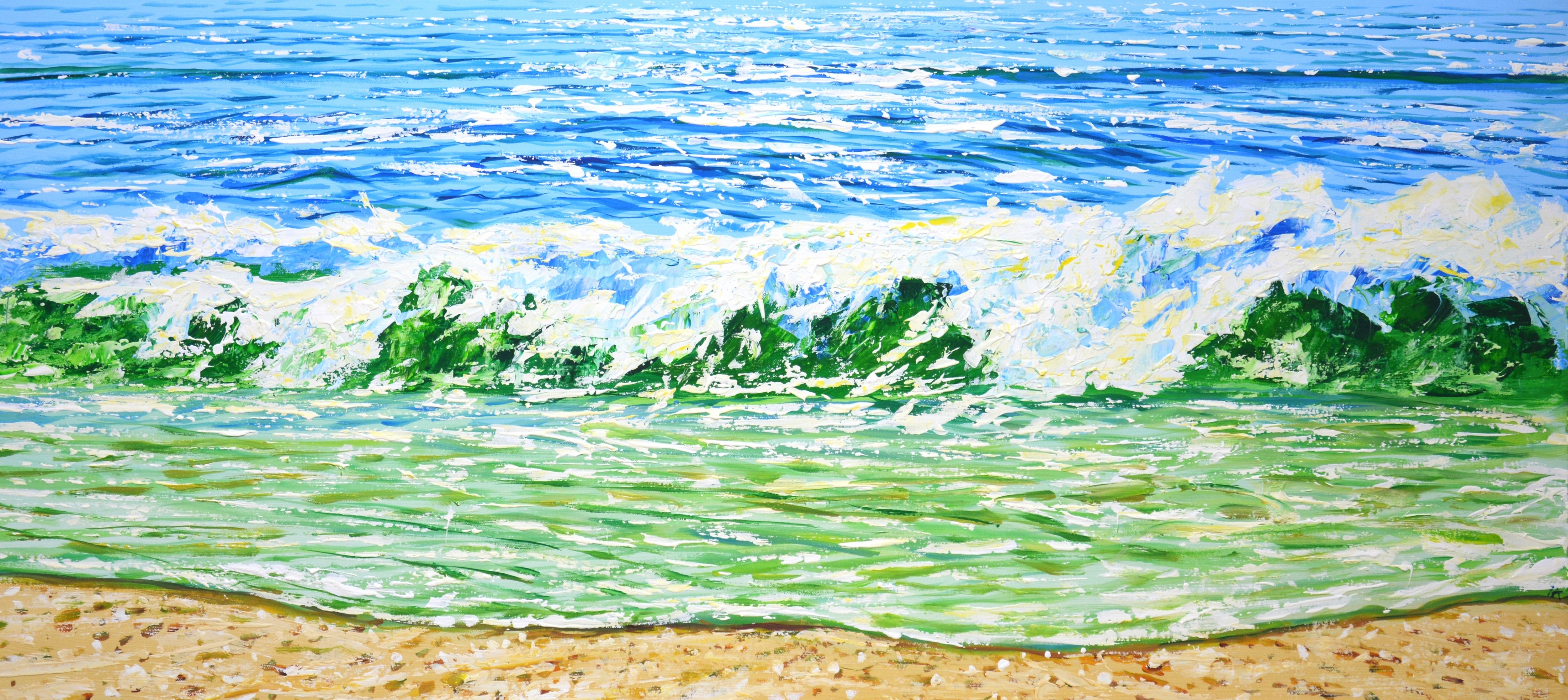 Iryna Kastsova, Gentle waves 2. Iryna Kastsova, Gentle waves 2.