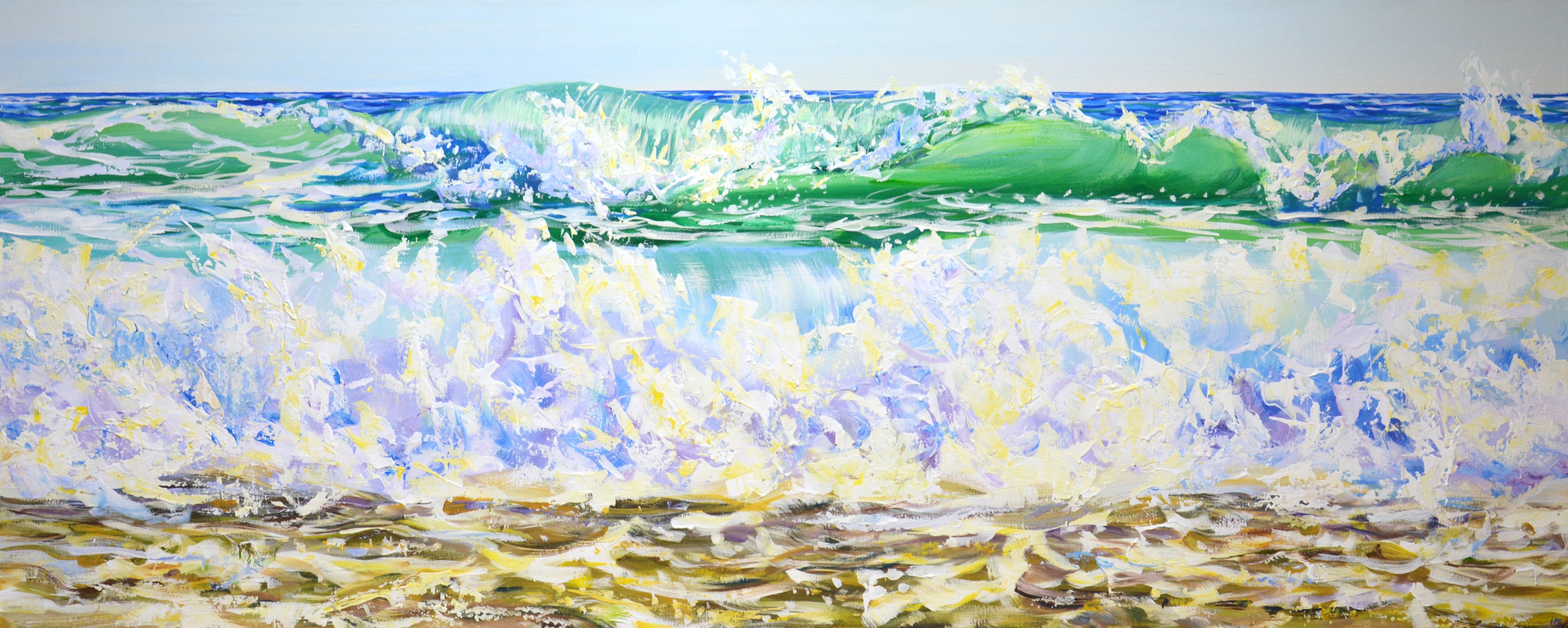 Iryna Kastsova, Waves of the ocean 3. Iryna Kastsova, Waves of the ocean 3.