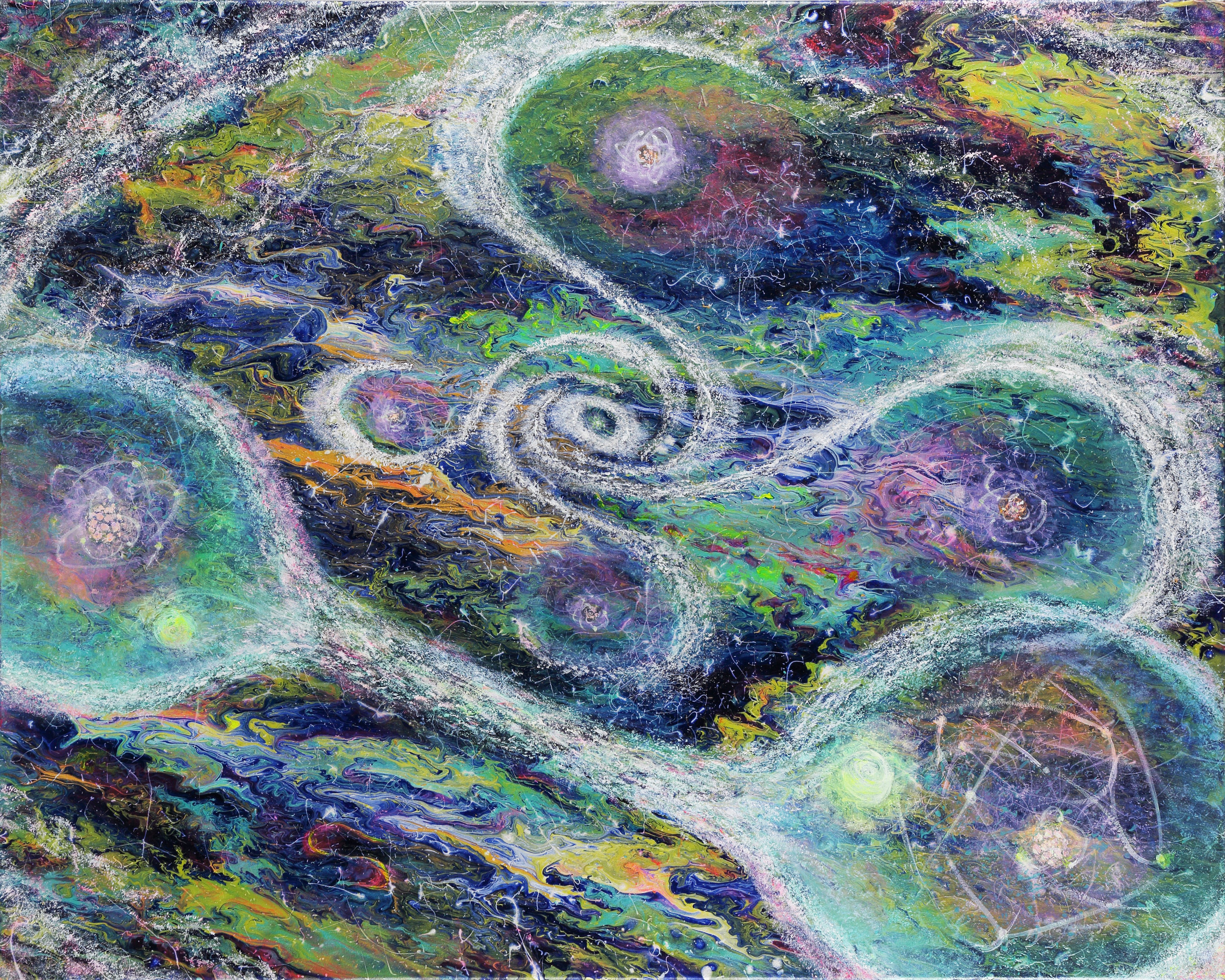 Olena Smal, Waltz of the Universe, metaphysics series Olena Smal, Waltz of the Universe, metaphysics series