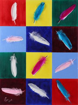 Peinture, Pop art time, Olena Smal