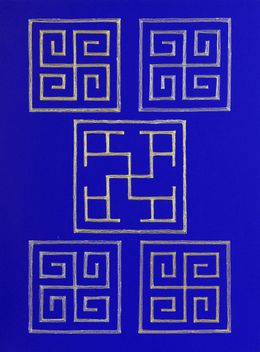 Peinture, Formula of Harmony, cycle Symbols of Prosperity, Olena Smal