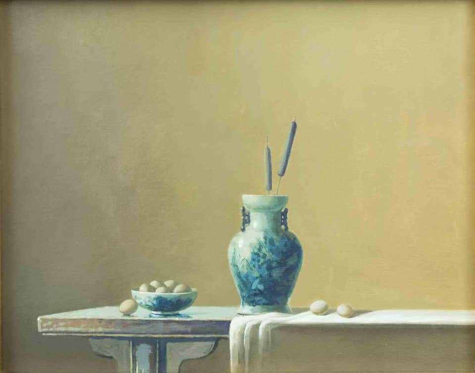 Zhang Wei Guang, Vase and Egg Zhang Wei Guang, Vase and Egg