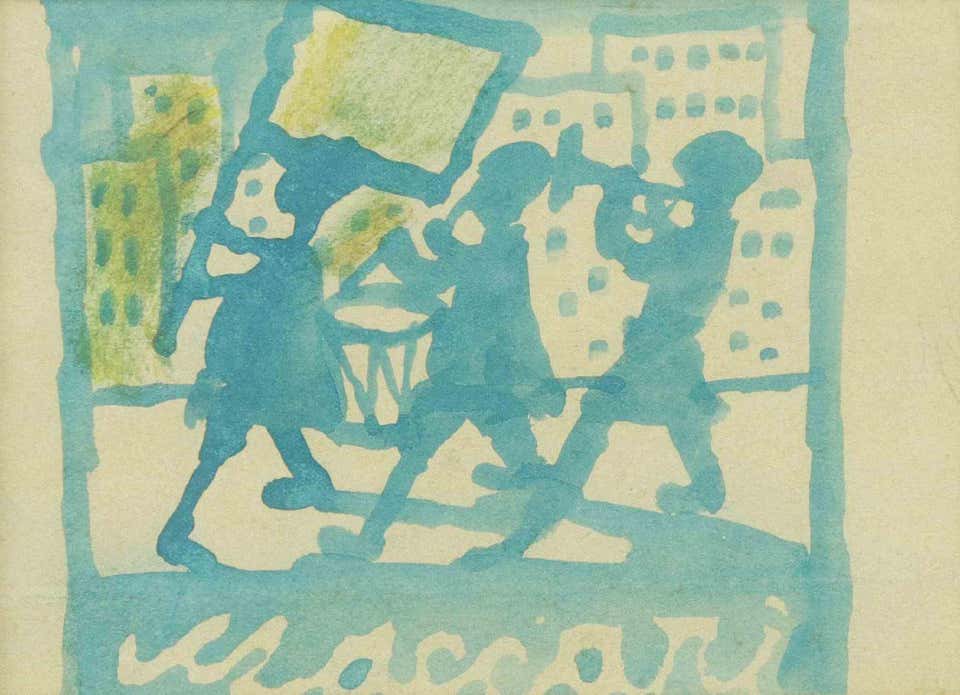 Mino Maccari, Untitled Mino Maccari, Untitled