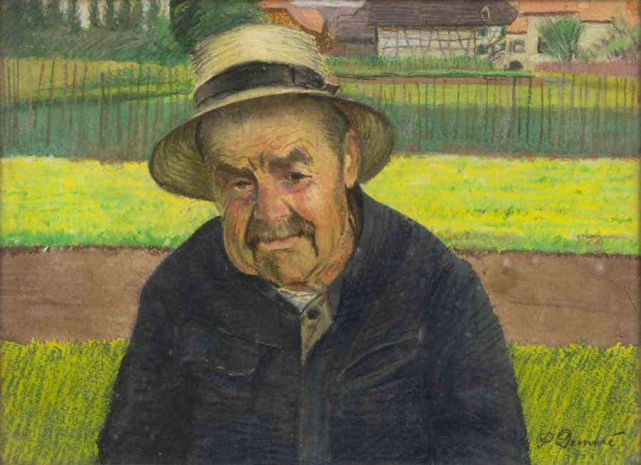 Paul Ascan Demmé, Portrait of Man Paul Ascan Demmé, Portrait of Man