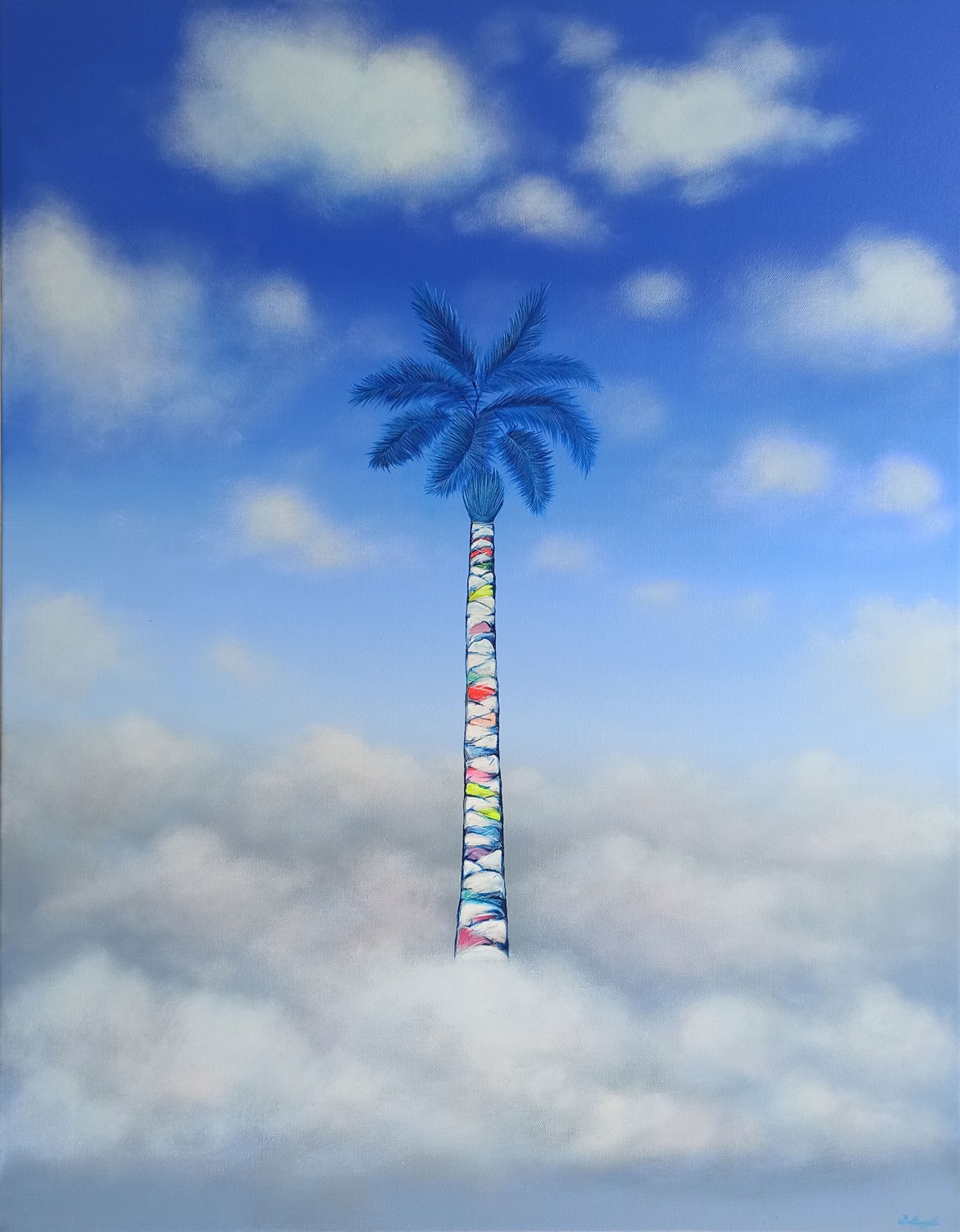 Alexandra Battezzati, Palmier dans les nuages Alexandra Battezzati, Palmier dans les nuages