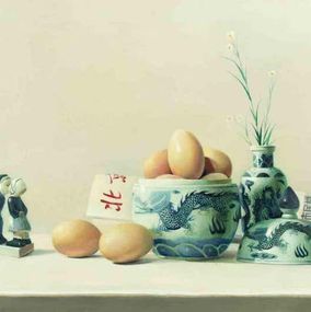 Peinture, Breakfast, Zhang Wei Guang