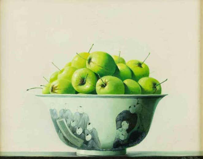 Zhang Wei Guang, Green apples Zhang Wei Guang, Green apples