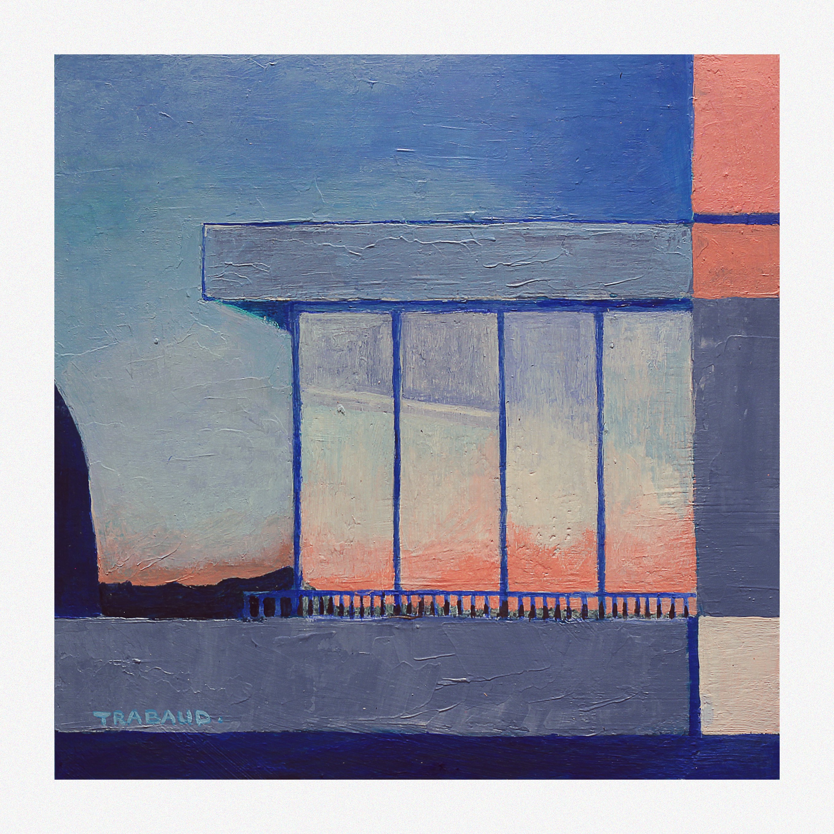 Aurélie Trabaud, Reflexions - Shadows are blue Aurélie Trabaud, Reflexions - Shadows are blue