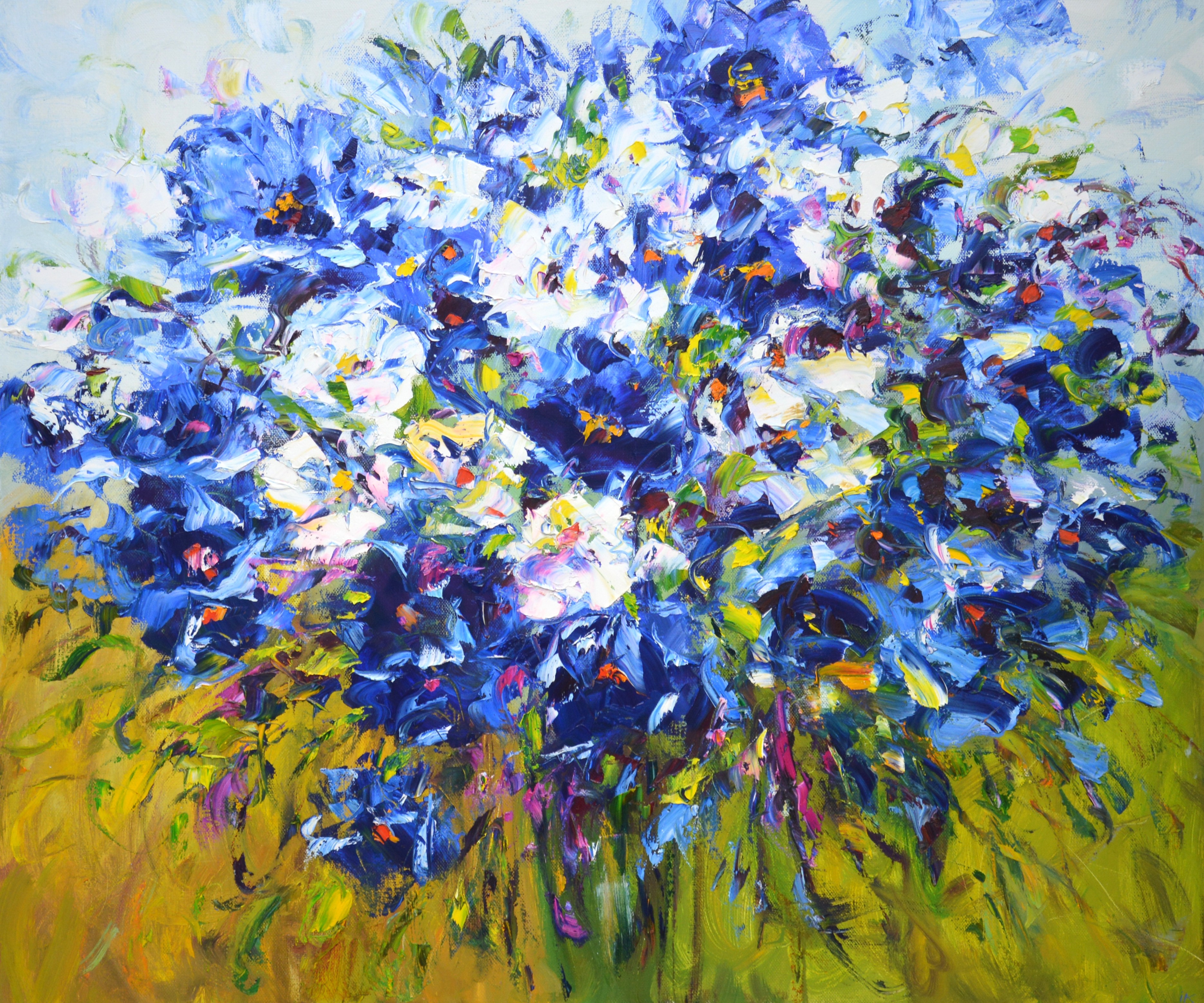 Iryna Kastsova, Flowers. Expressive bouquet. Iryna Kastsova, Flowers. Expressive bouquet.