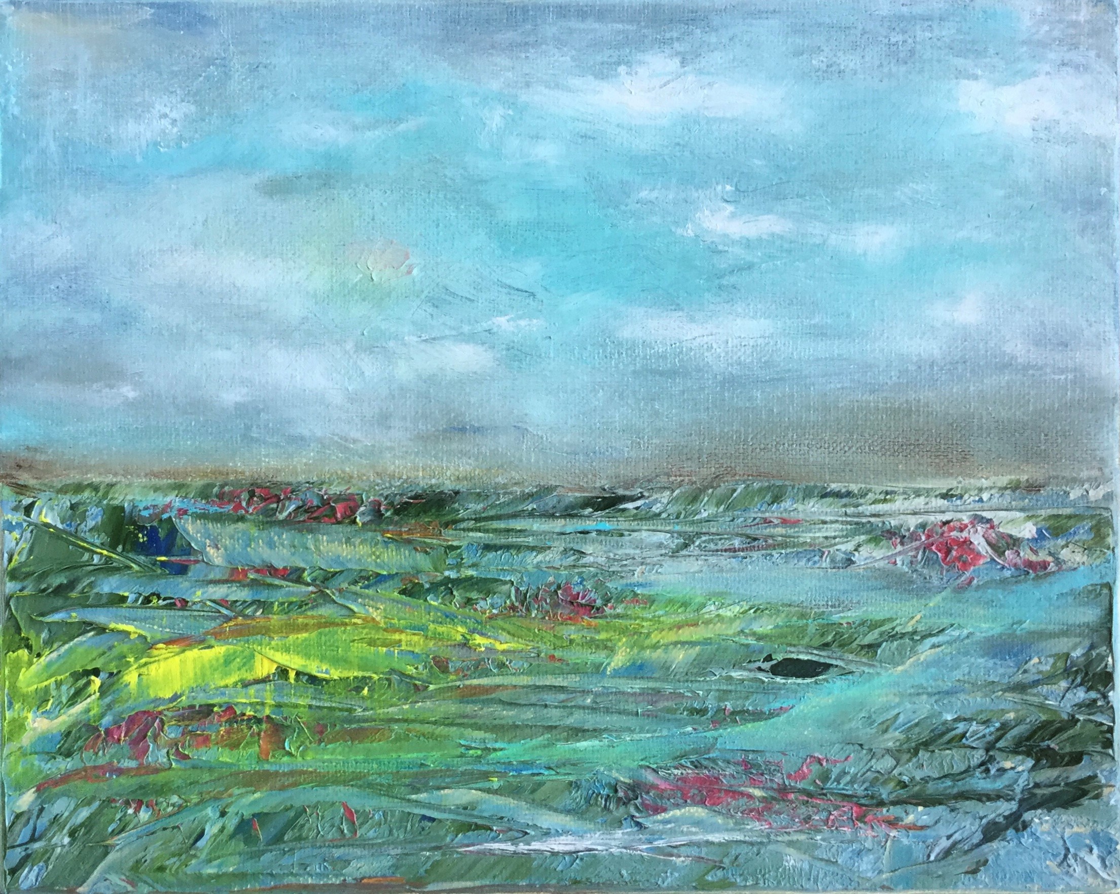 Viktoria Ganhao, Abstract Landscape 8.15.22 Viktoria Ganhao, Abstract Landscape 8.15.22