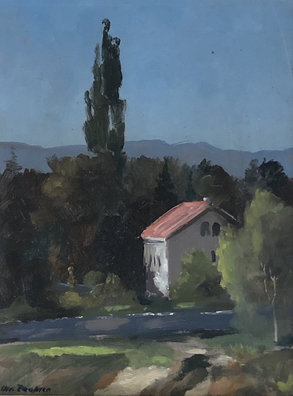 Christian Zwahlen, Paysage de campagne Christian Zwahlen, Paysage de campagne