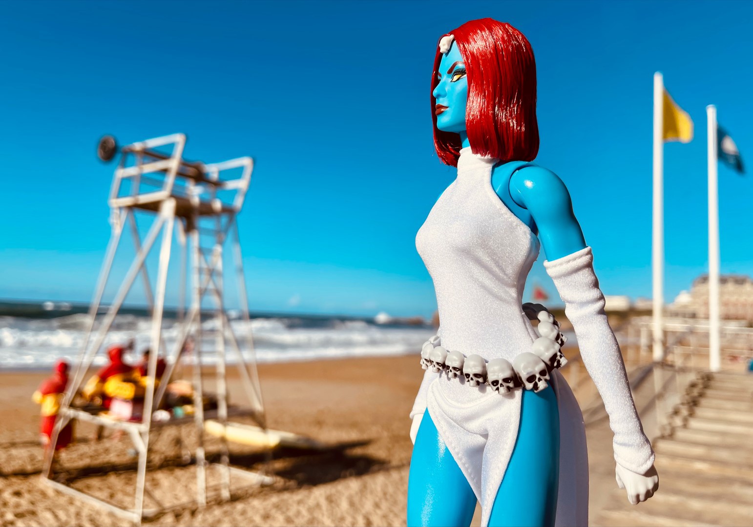 Clotilde.MJ, Mystique and the lifeguards Clotilde.MJ, Mystique and the lifeguards