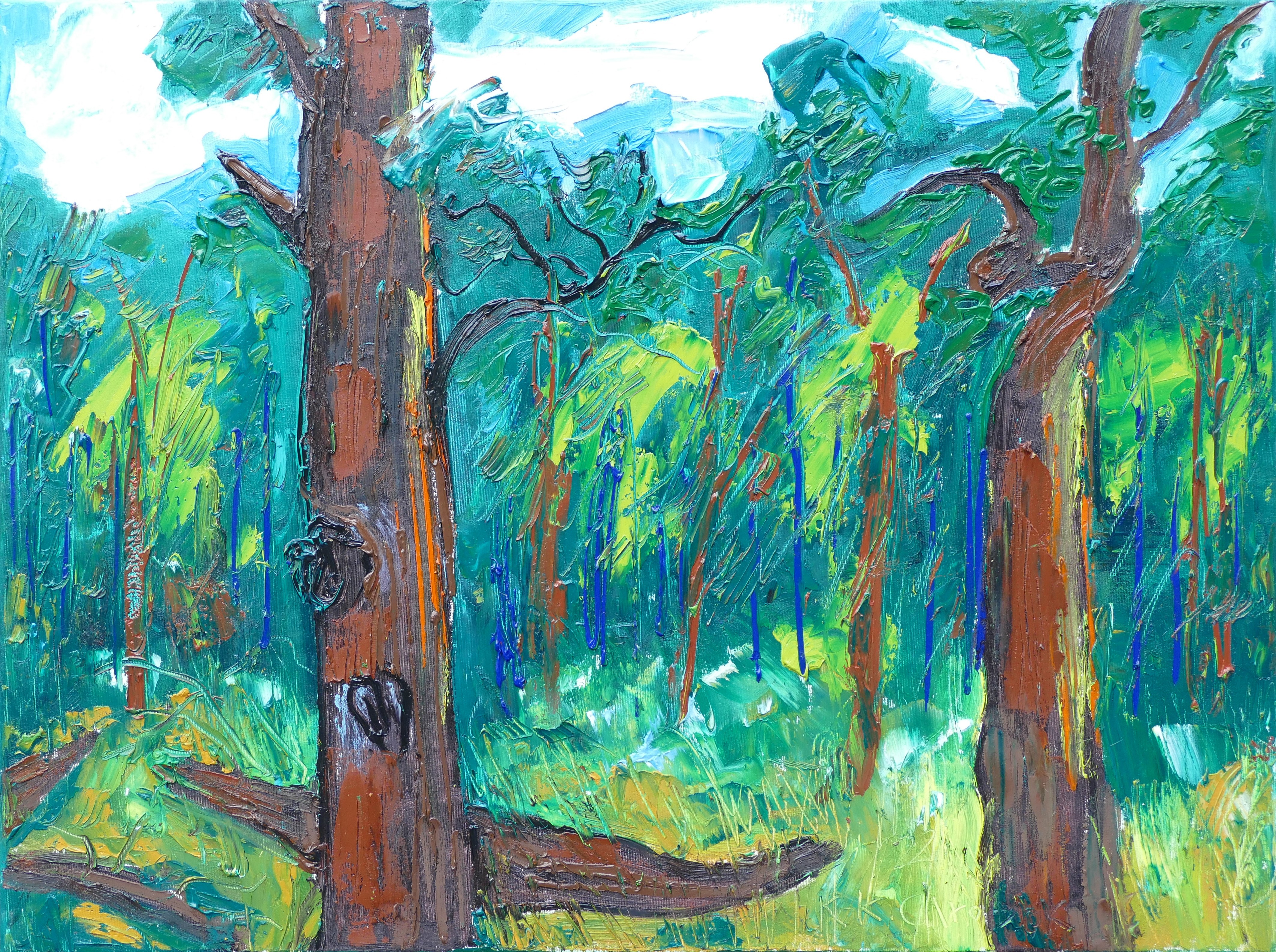 Karl-Karol Chrobok, Oaks in the Wind / Henrykow Karl-Karol Chrobok, Oaks in the Wind / Henrykow