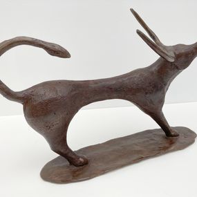 Sculpture, Vache Watusi, Salfo Dermé (Yabré)