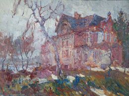 Peinture, Antonina's estate, Oleksandr Khrapachov