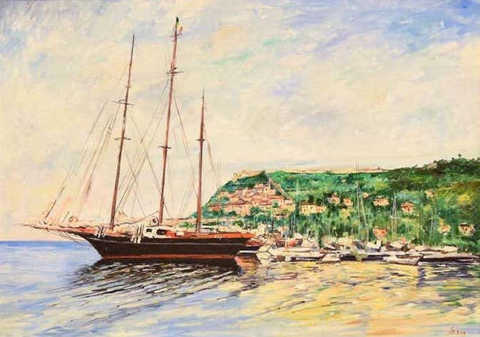 Luciano Sacco, View of Isola d'Elba Luciano Sacco, View of Isola d'Elba