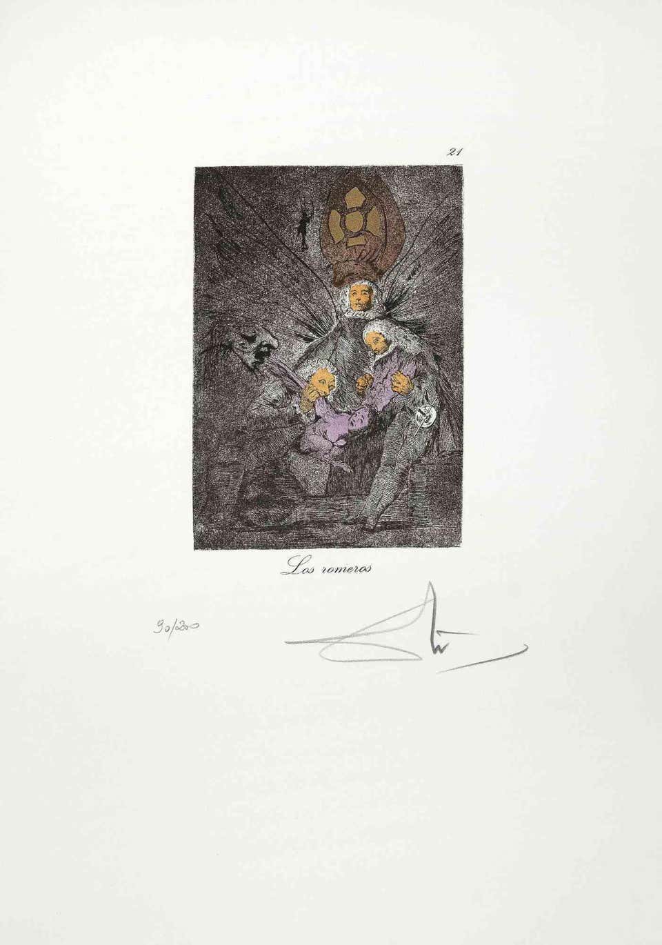 Salvador Dali, Los Romeros Salvador Dali, Los Romeros
