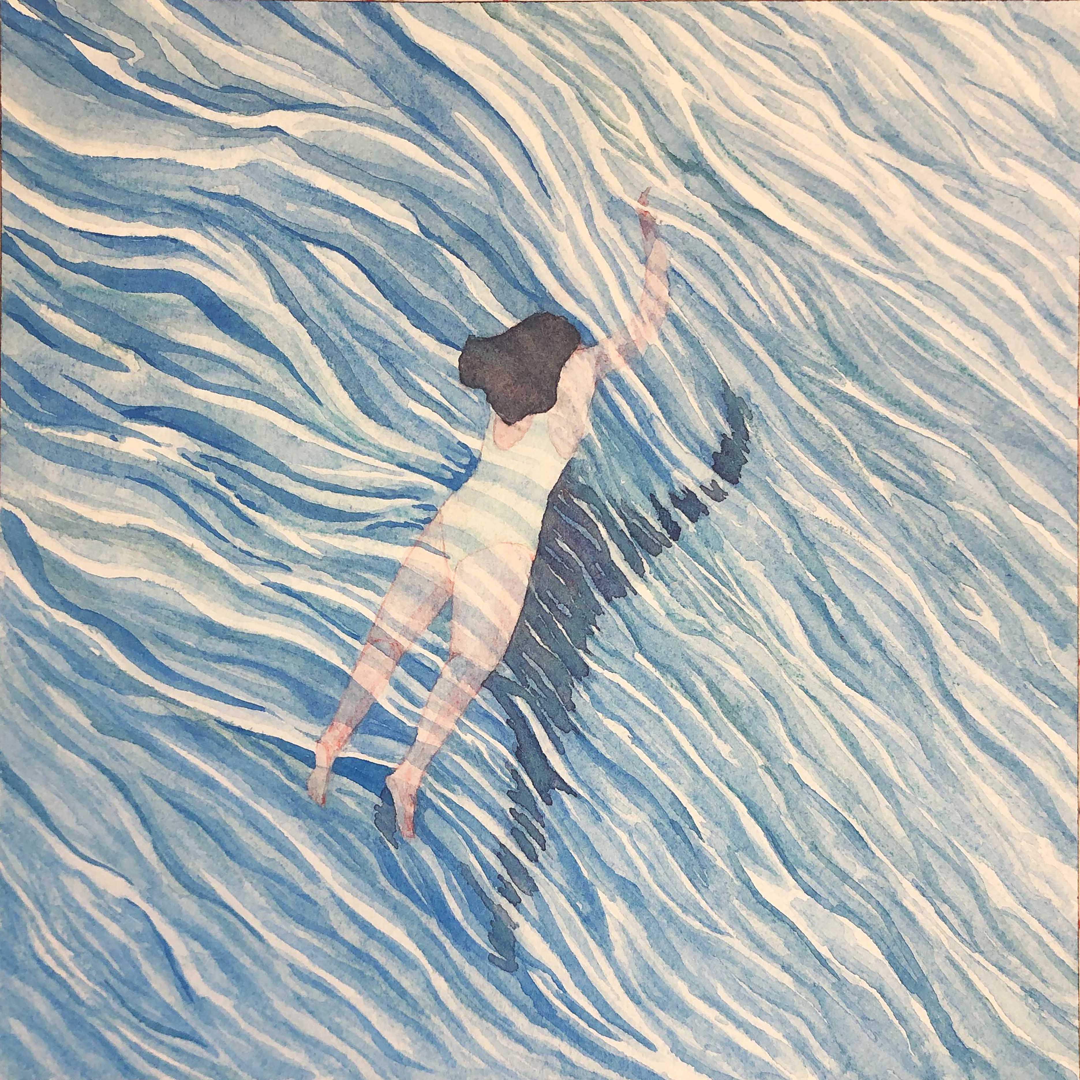 Muge QI, Les couleurs de l’eau, N°8 Muge QI, Les couleurs de l’eau, N°8