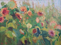 Peinture, Sunflowers, Oleksandr Khrapachov