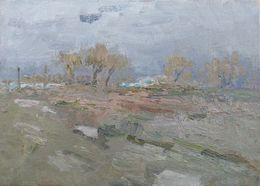 Peinture, It's raining, Oleksandr Khrapachov