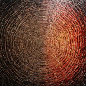 Éclat mixte marron rouge, Jonathan Pradillon