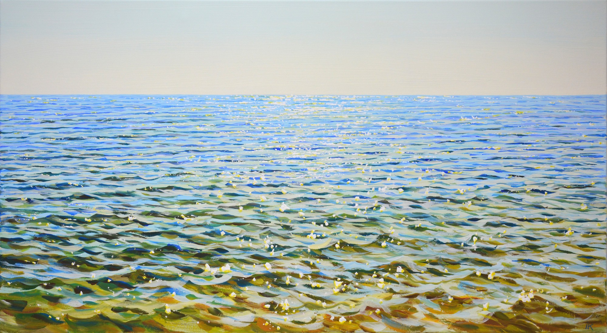 Iryna Kastsova, Morning light on the water. Iryna Kastsova, Morning light on the water.