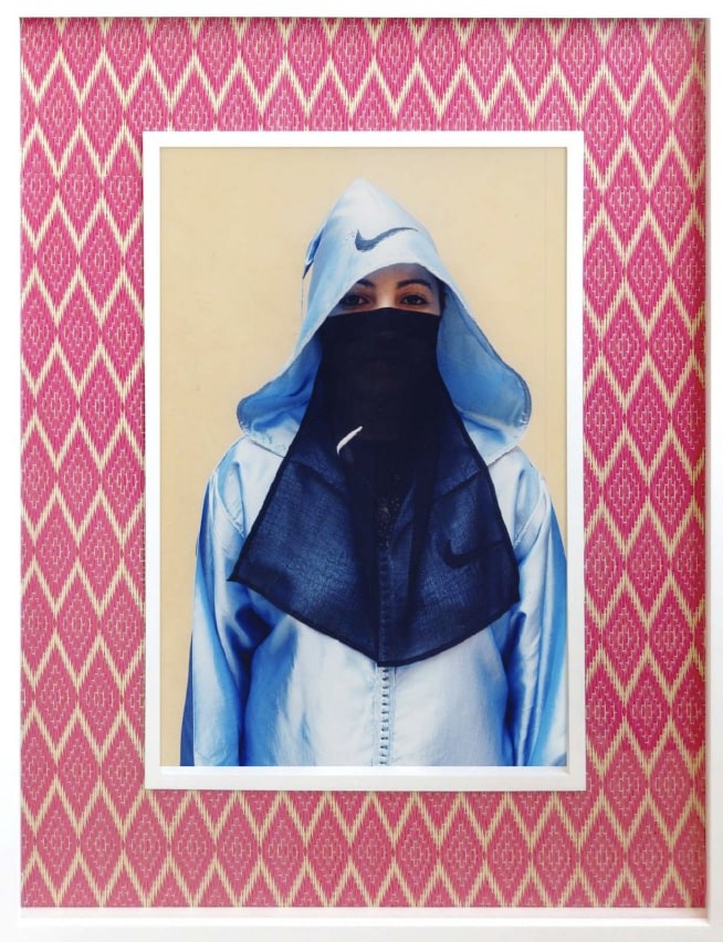 Hassan Hajjaj, Black Nyke Veil Hassan Hajjaj, Black Nyke Veil