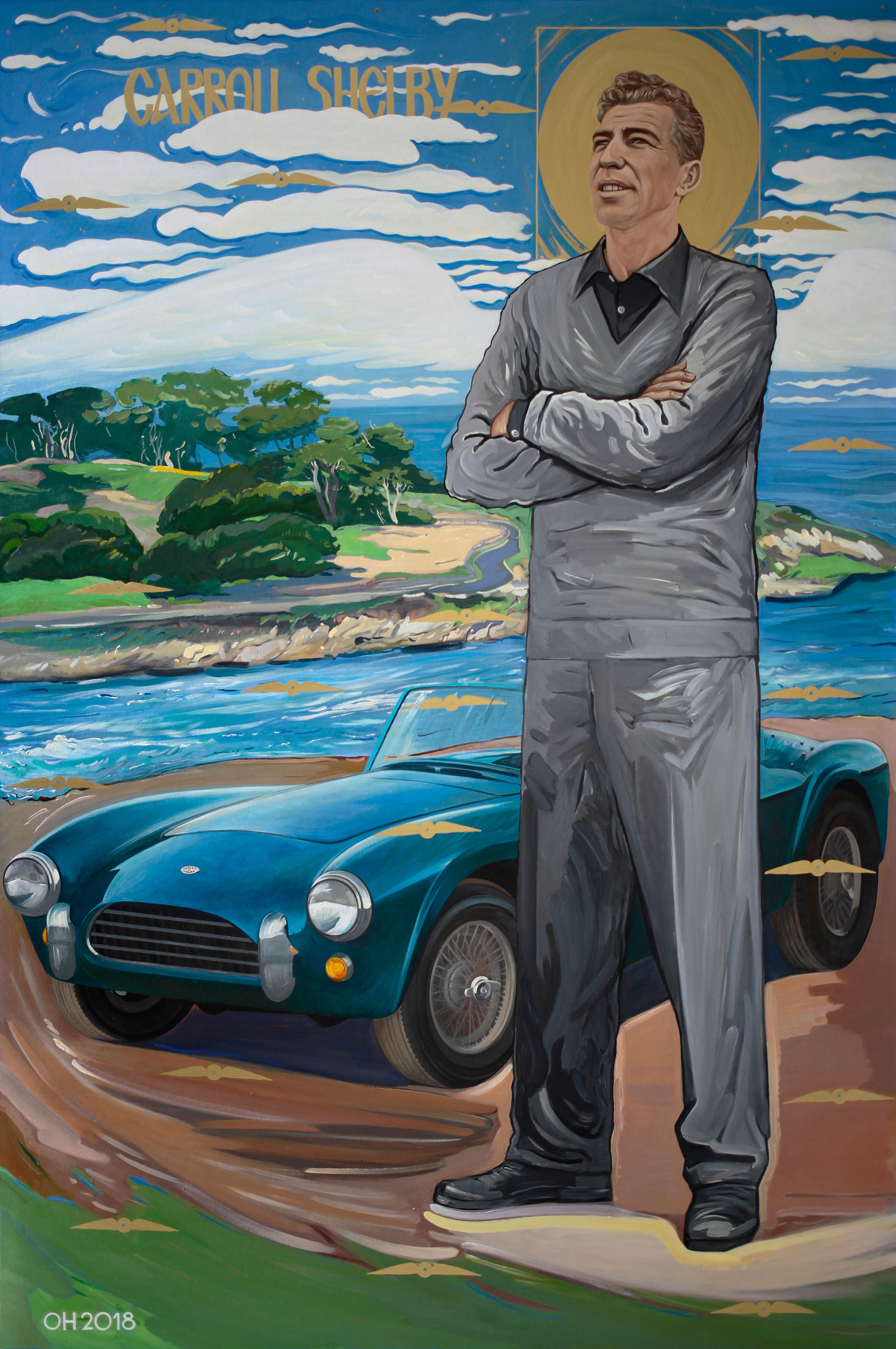 Orest Hrytsak, Carroll Shelby Orest Hrytsak, Carroll Shelby