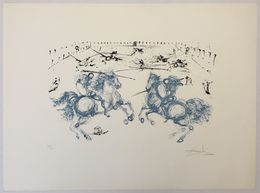 Chevalier Combat (Knightly Combat), Salvador Dali