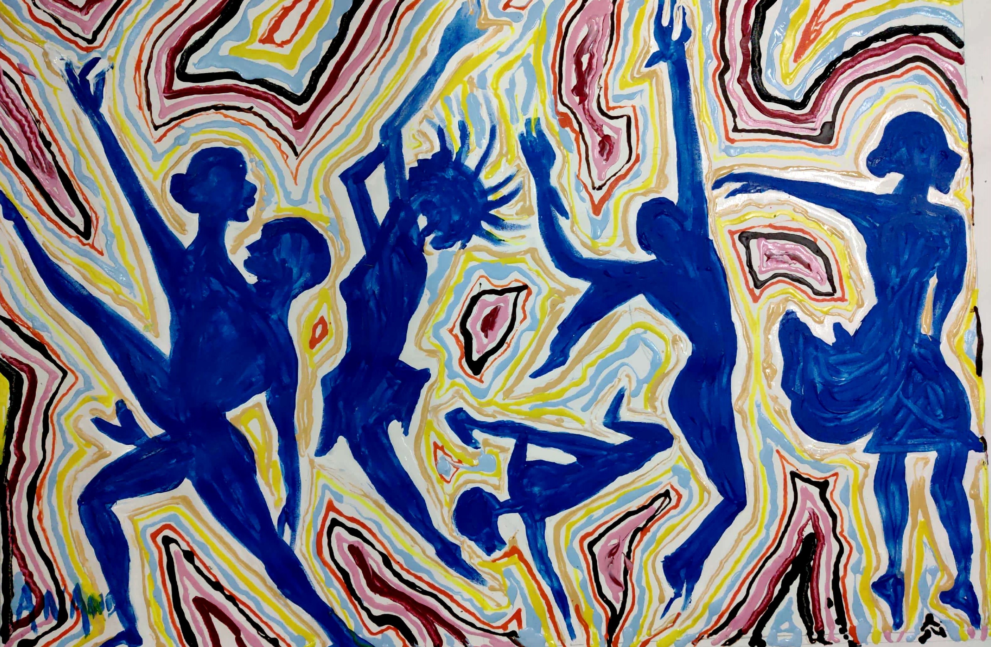 Anand Manchiraju, Abstract Expression-3 Anand Manchiraju, Abstract Expression-3