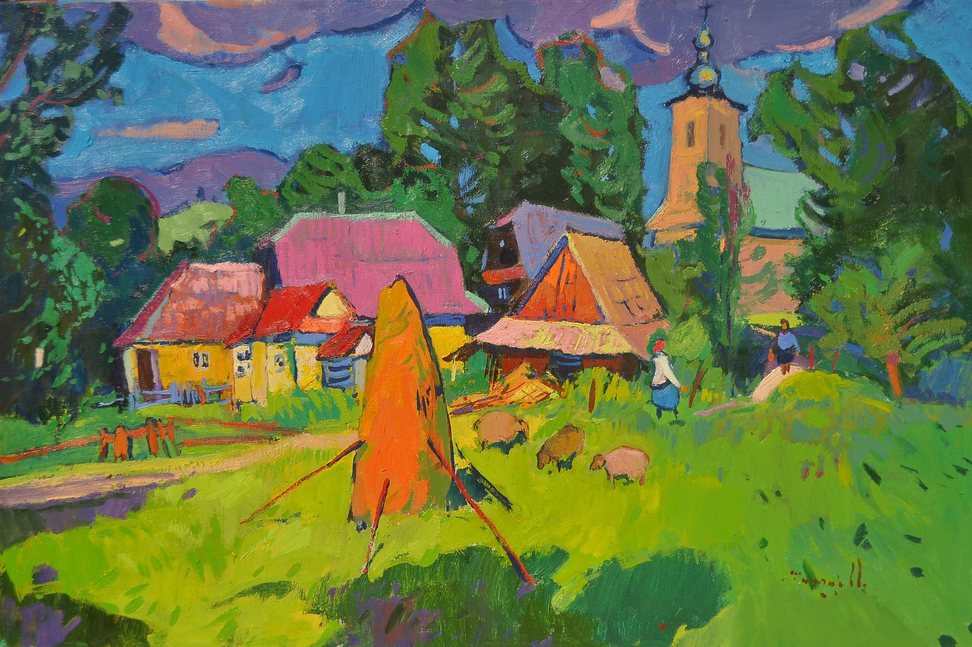 Alexander Shandor, In the village of Studeny Alexander Shandor, In the village of Studeny