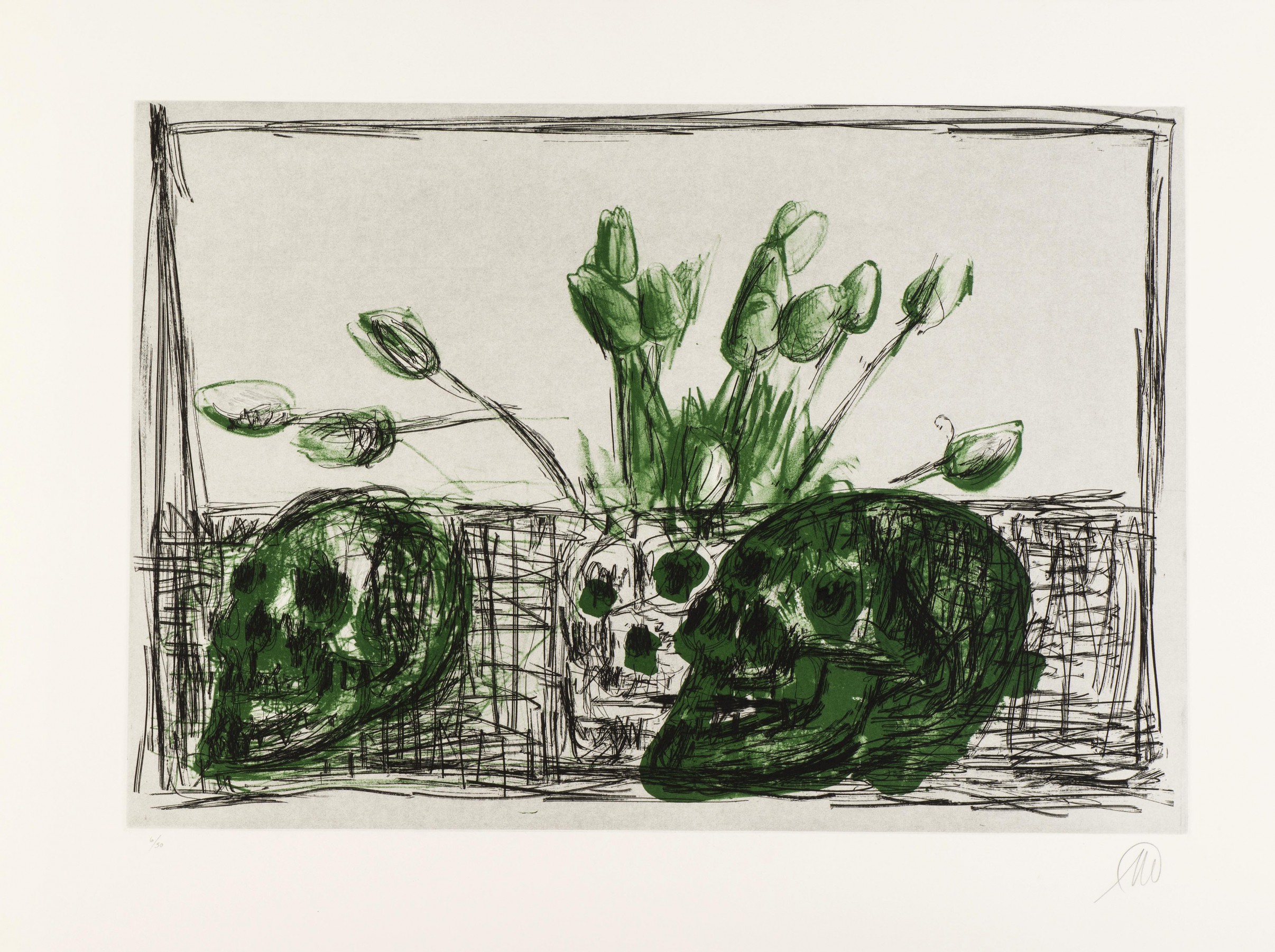 Markus Lüpertz, Vanitas 2 Markus Lüpertz, Vanitas 2