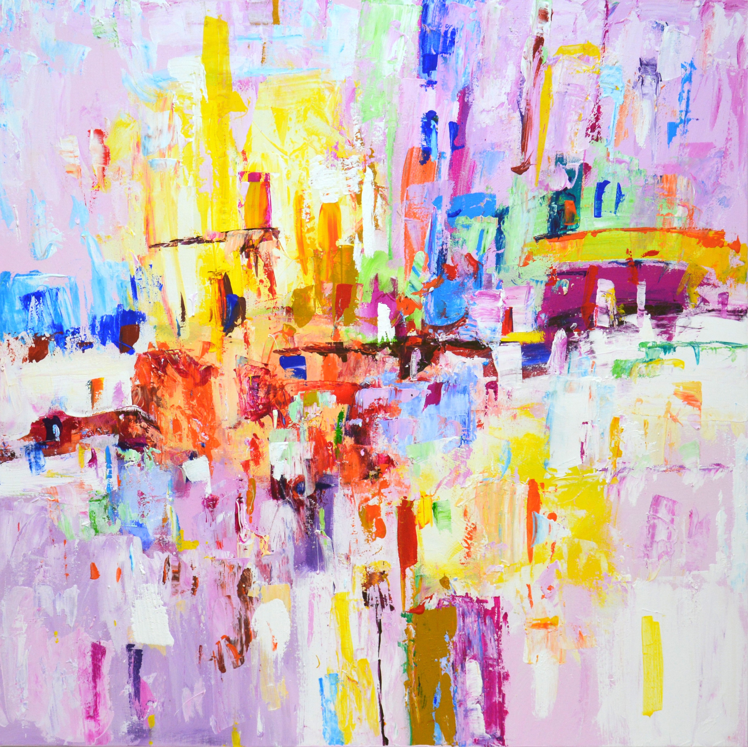 Iryna Kastsova, City of joy. Iryna Kastsova, City of joy.