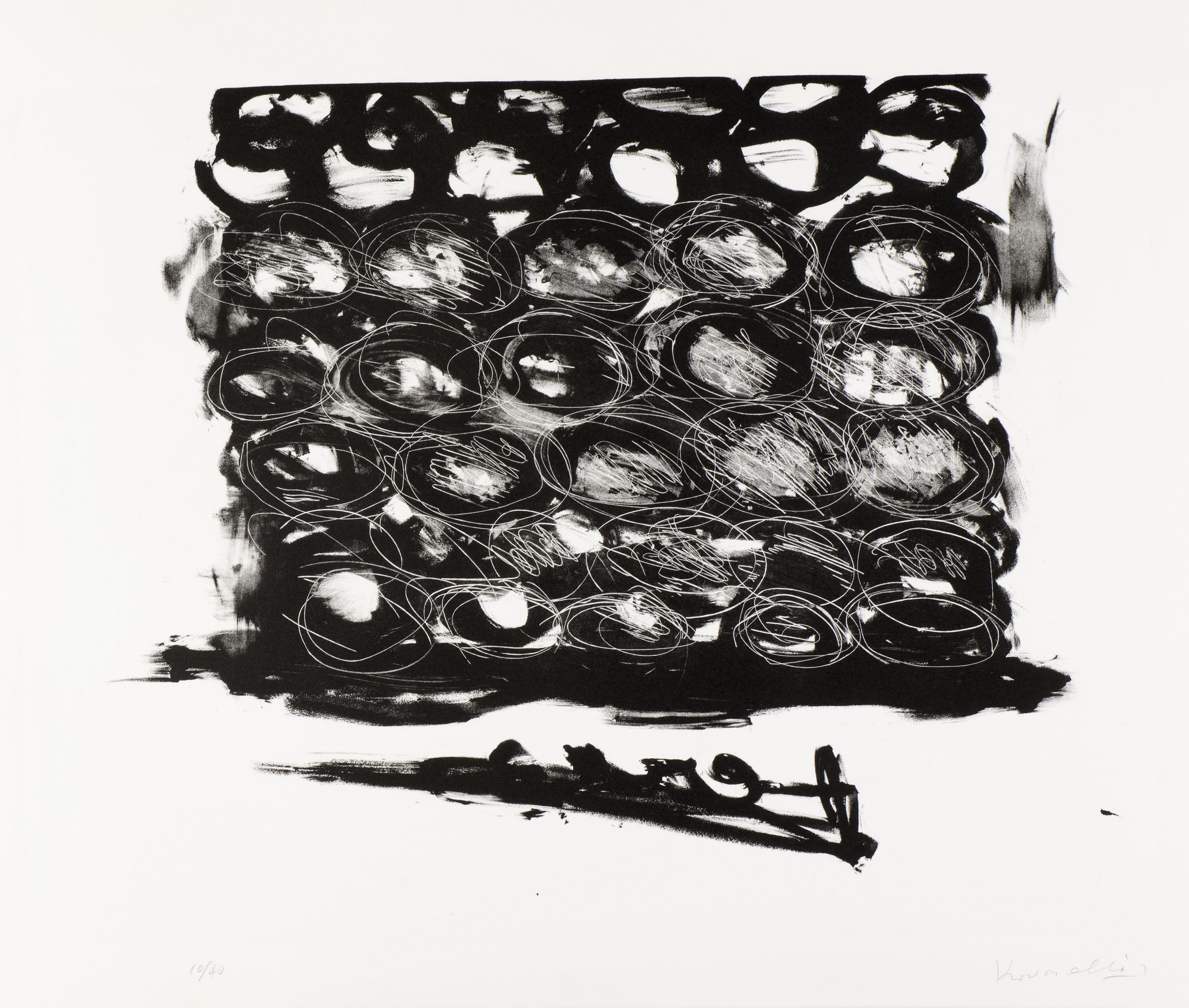 Yannis Kounellis, Mod Yannis Kounellis, Mod