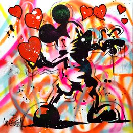 Mickey graffiti love, Patrick Cornée