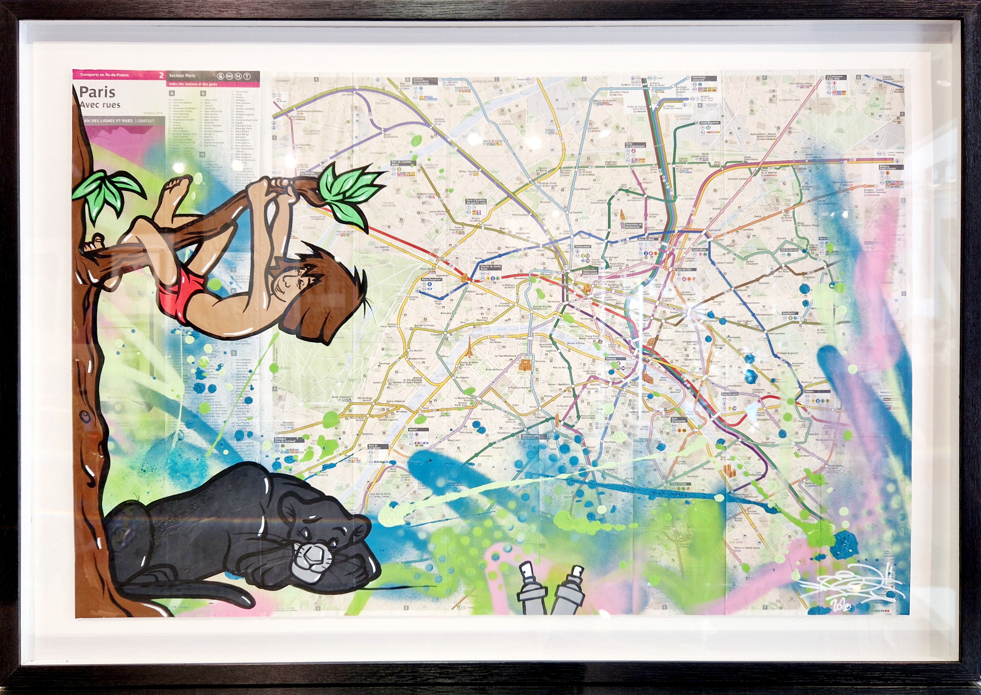 Fat, Mowgli & Bagheera (plan du métro de Paris) Fat, Mowgli & Bagheera (plan du métro de Paris)