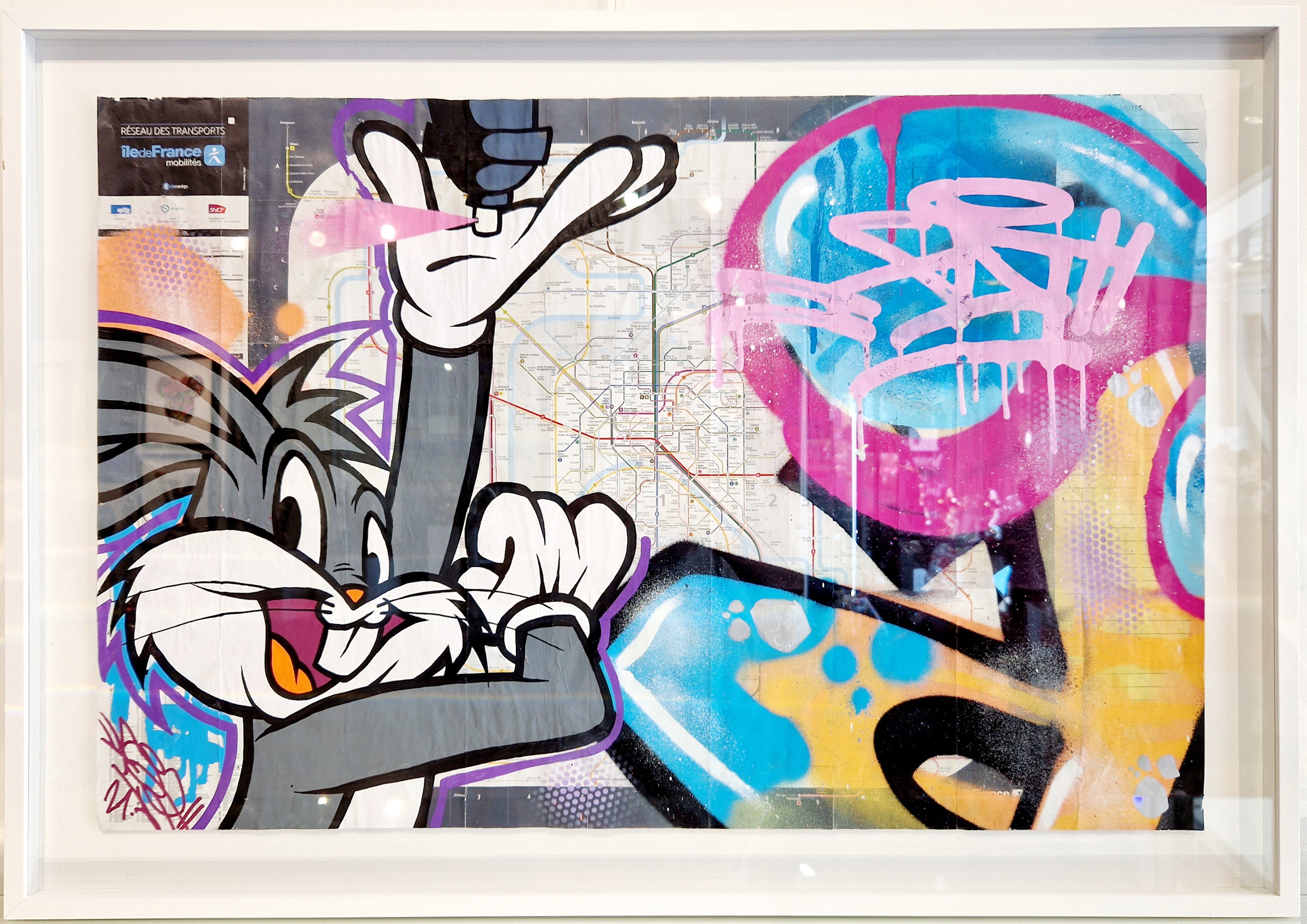 Fat, Bugs Bunny (plan du métro de Paris) Fat, Bugs Bunny (plan du métro de Paris)