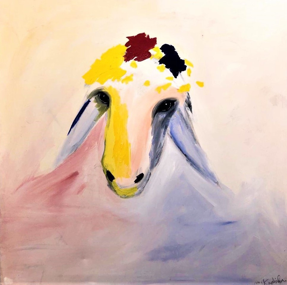 Menashe Kadishman, Beautiful Sheep Menashe Kadishman, Beautiful Sheep